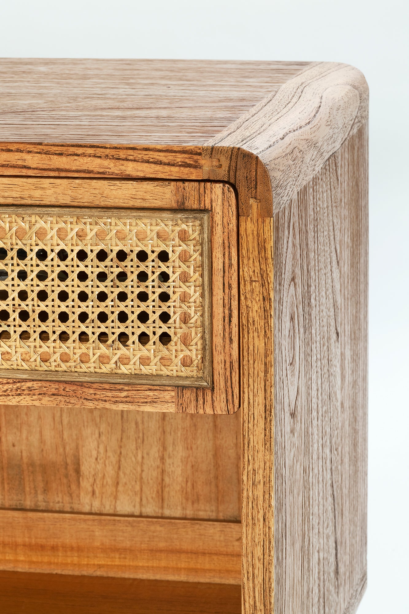Romeo Bedside - Antique Mindi