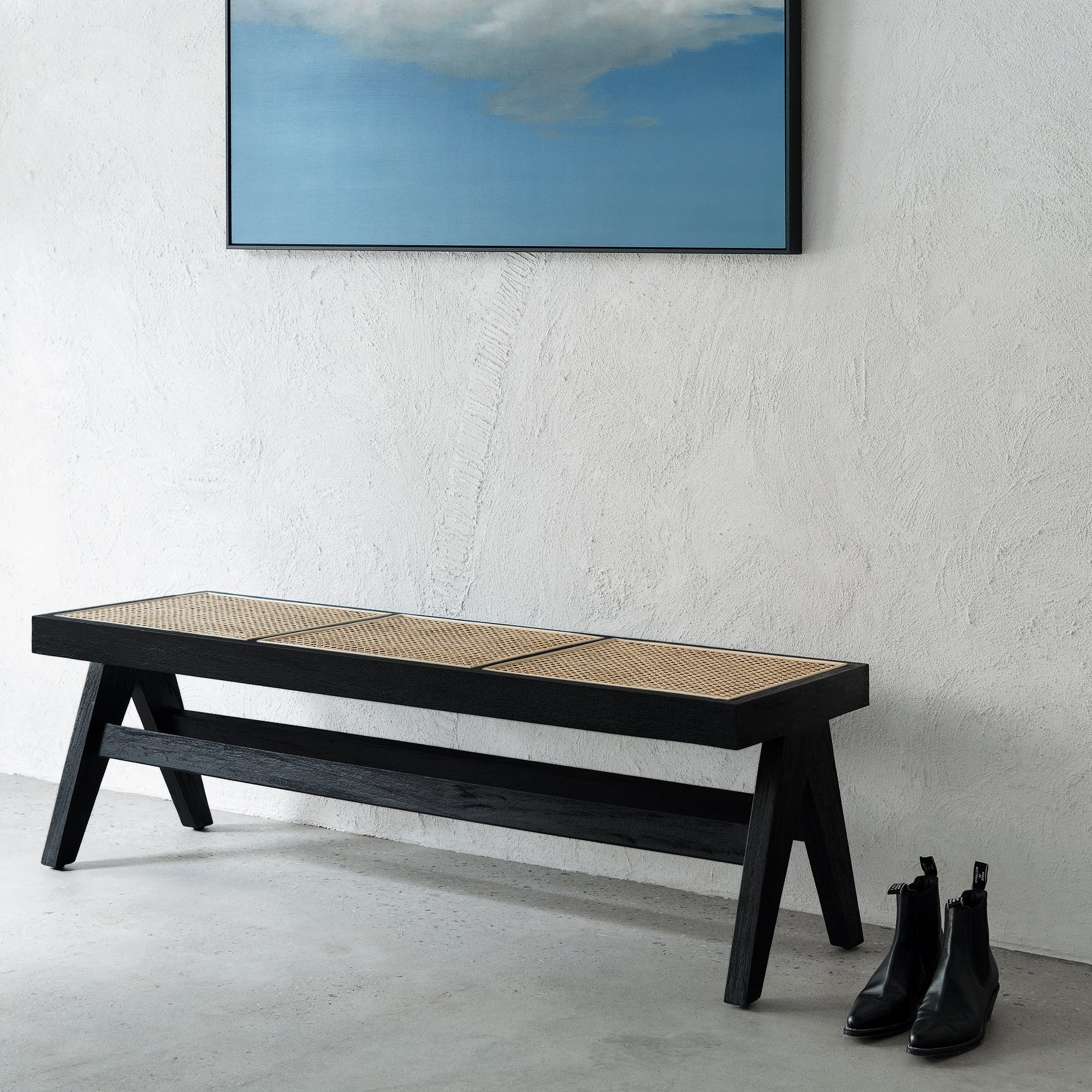 Belagio Bench - Black