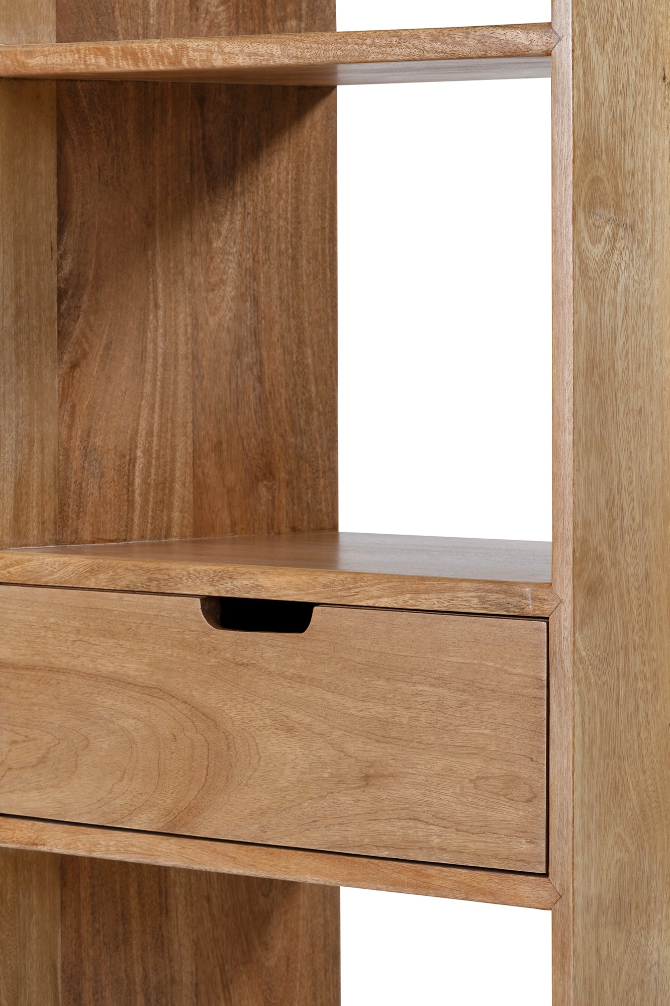 Florida Double Bookcase - Natural Sealed