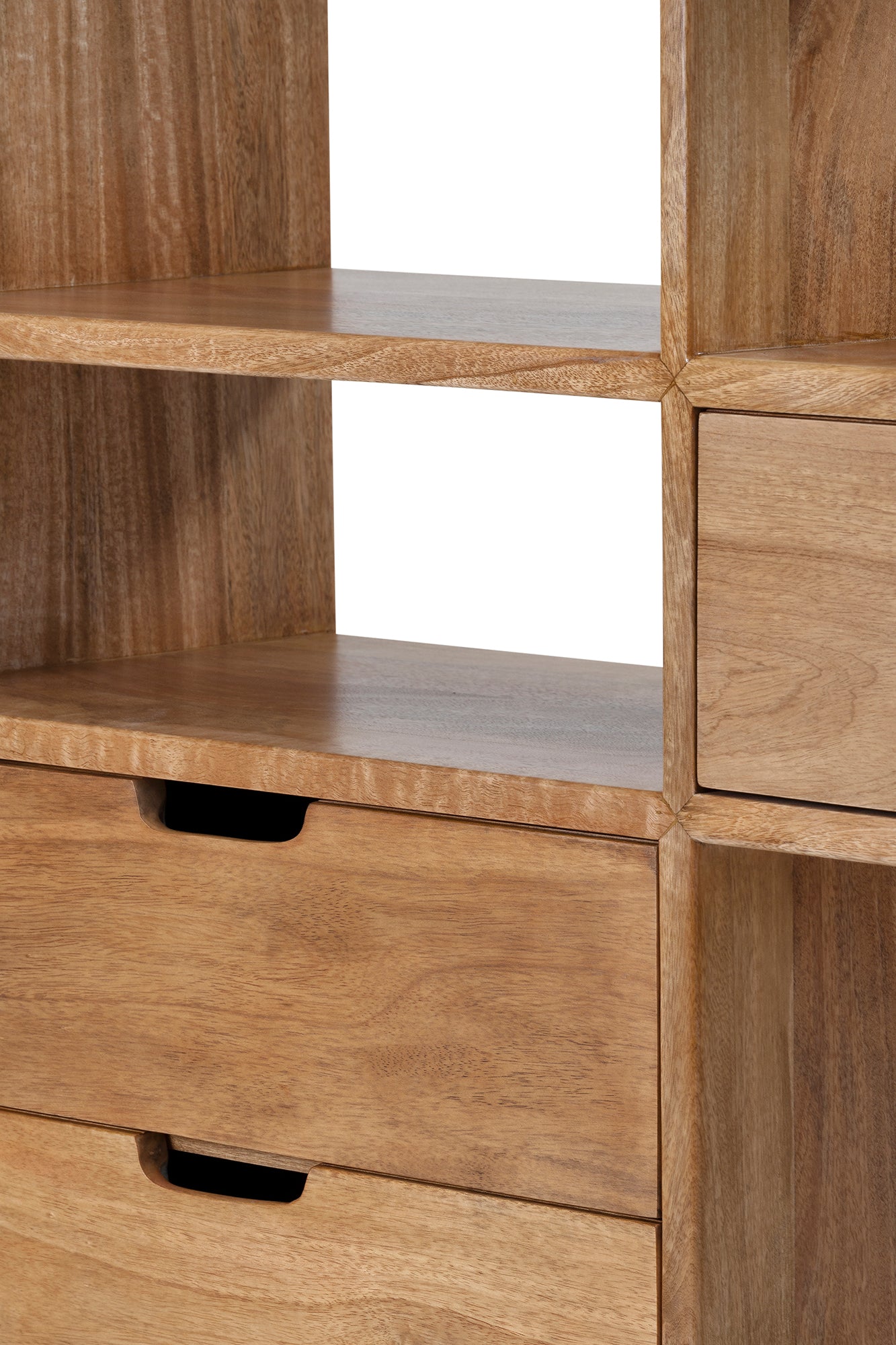 Florida Double Bookcase - Natural Sealed