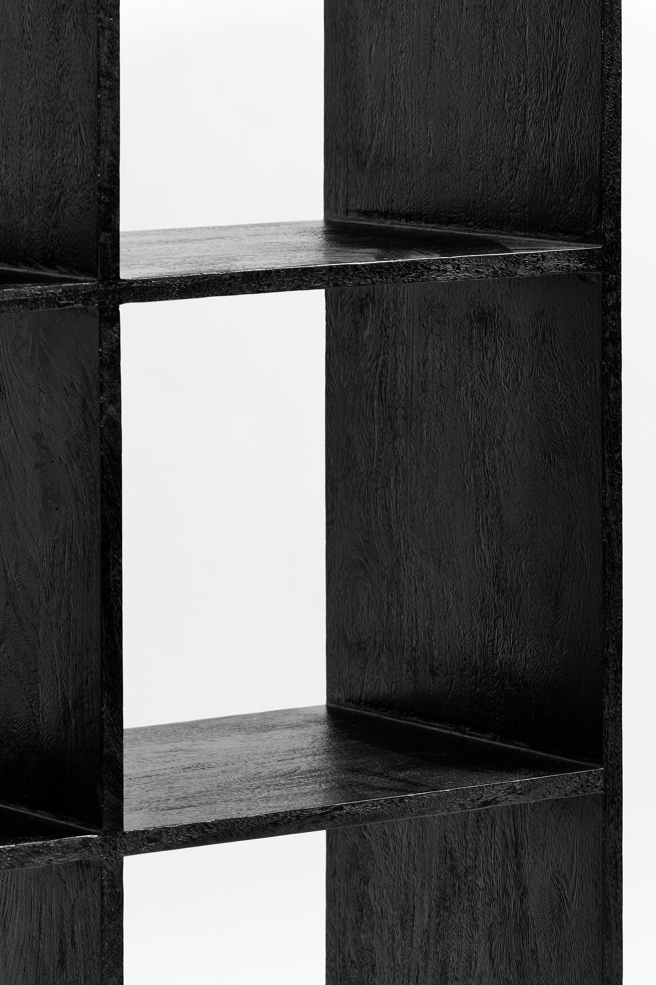 Pigeon Hole Bookcase 3x3 - Black