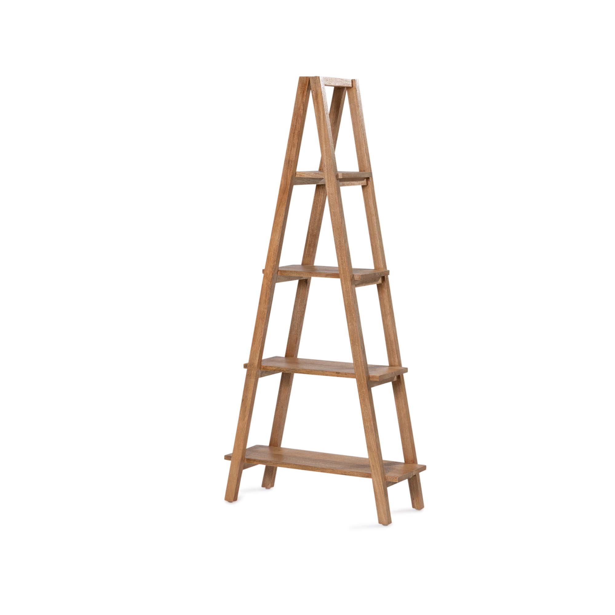 Pyramid Bookcase - Rustic Matte