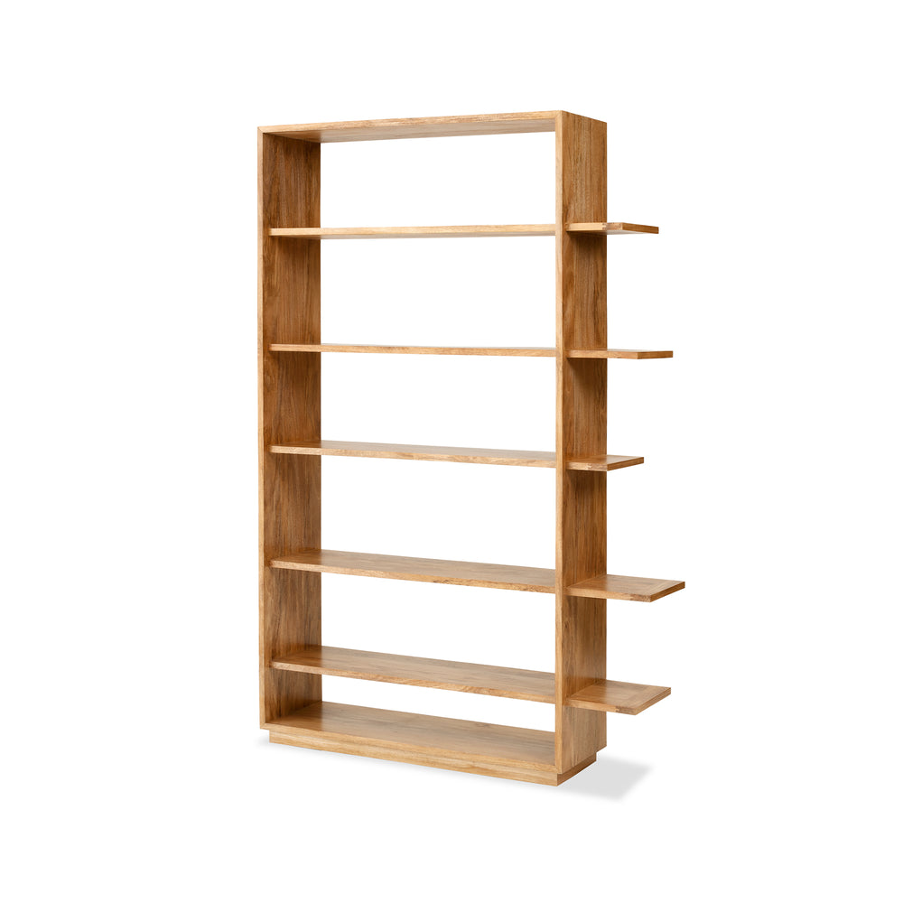 Yuli Bookcase - Natural Sealed