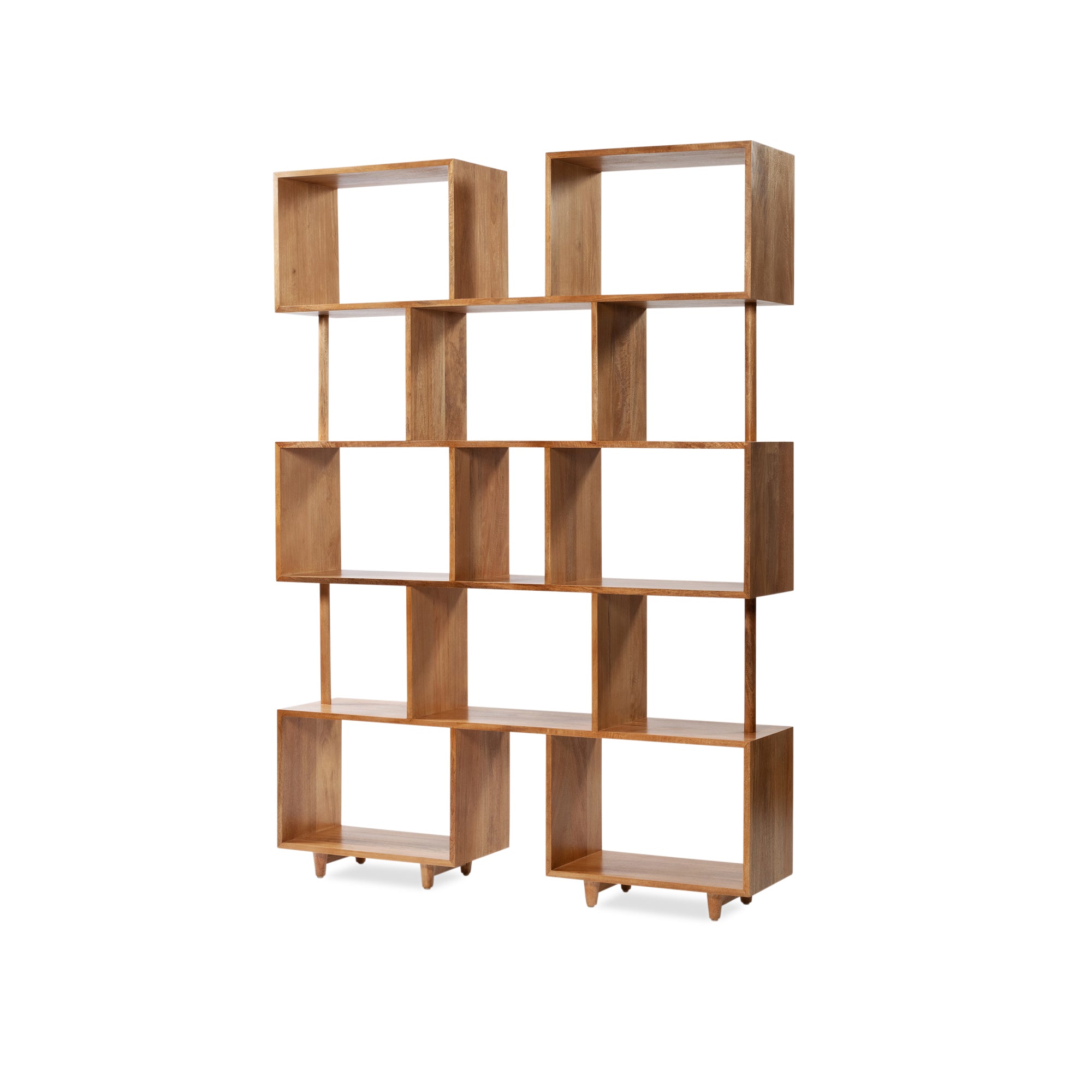 Morocco Bookcase - Natural Sealed