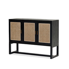 Rita 3 Door Buffet - Black