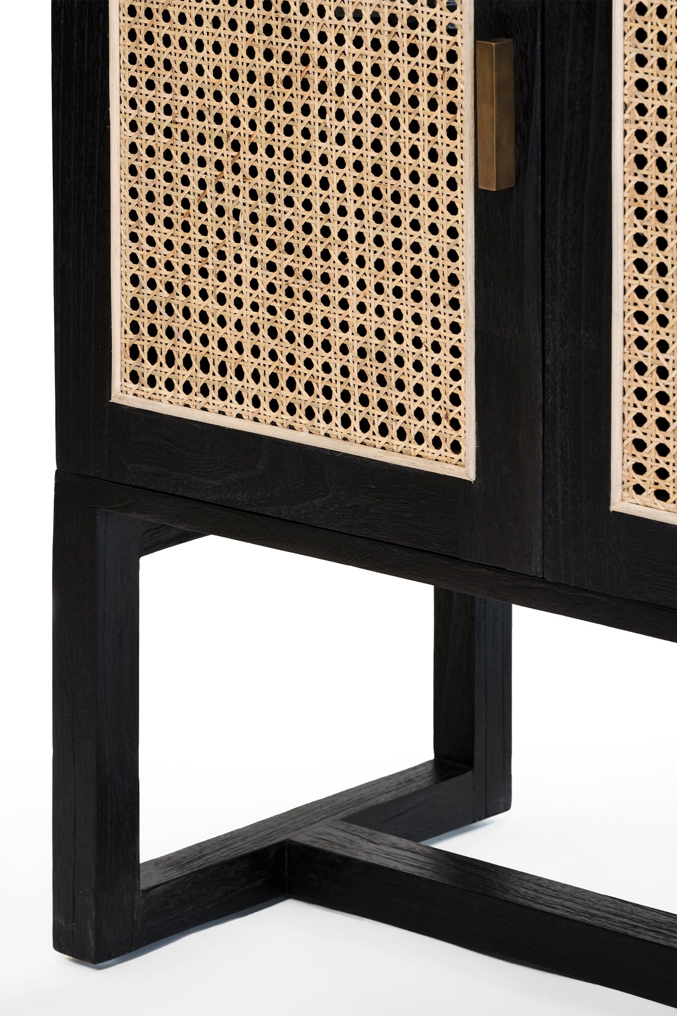 Rita 3 Door Buffet - Black