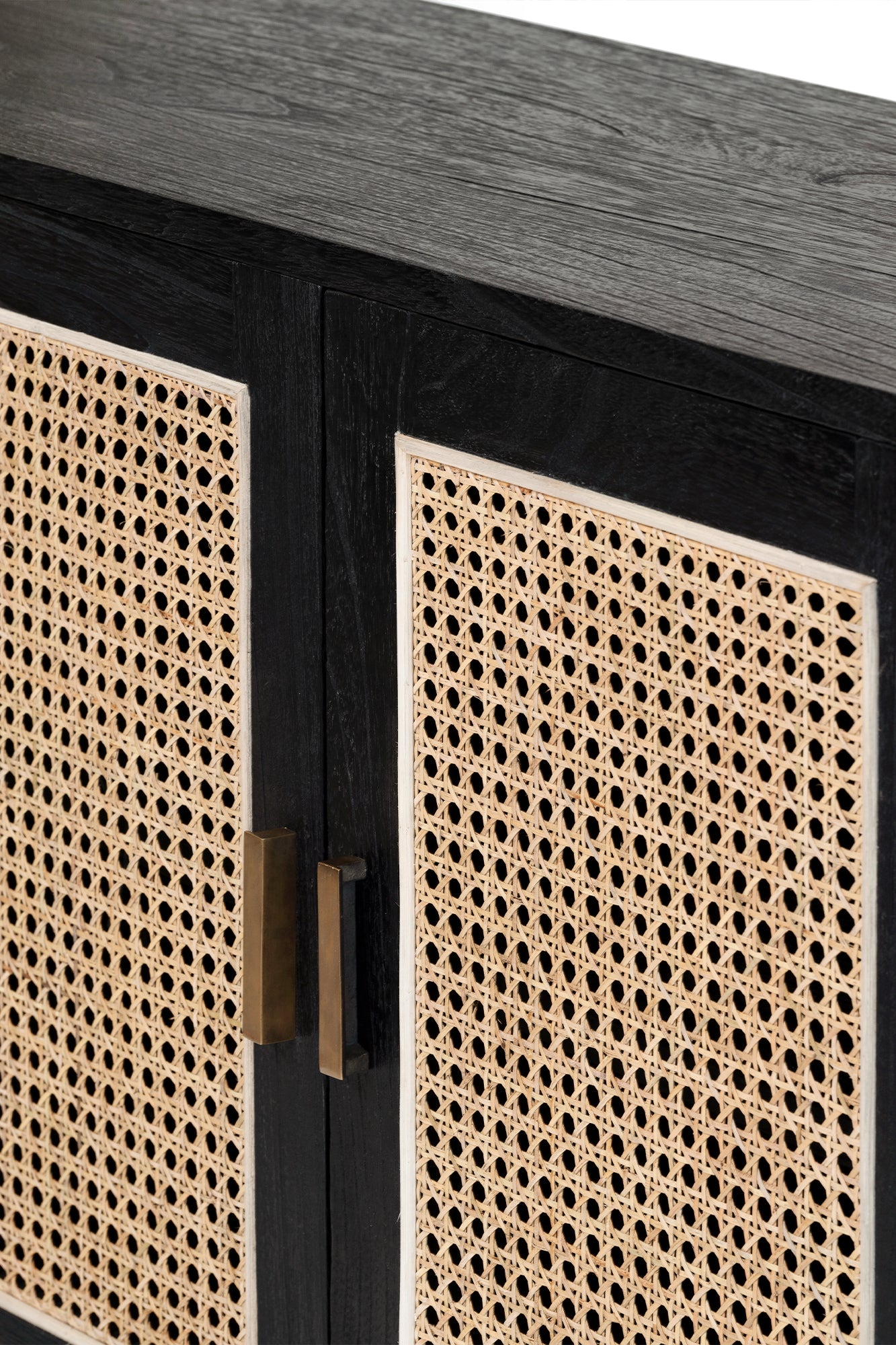 Rita 3 Door Buffet - Black