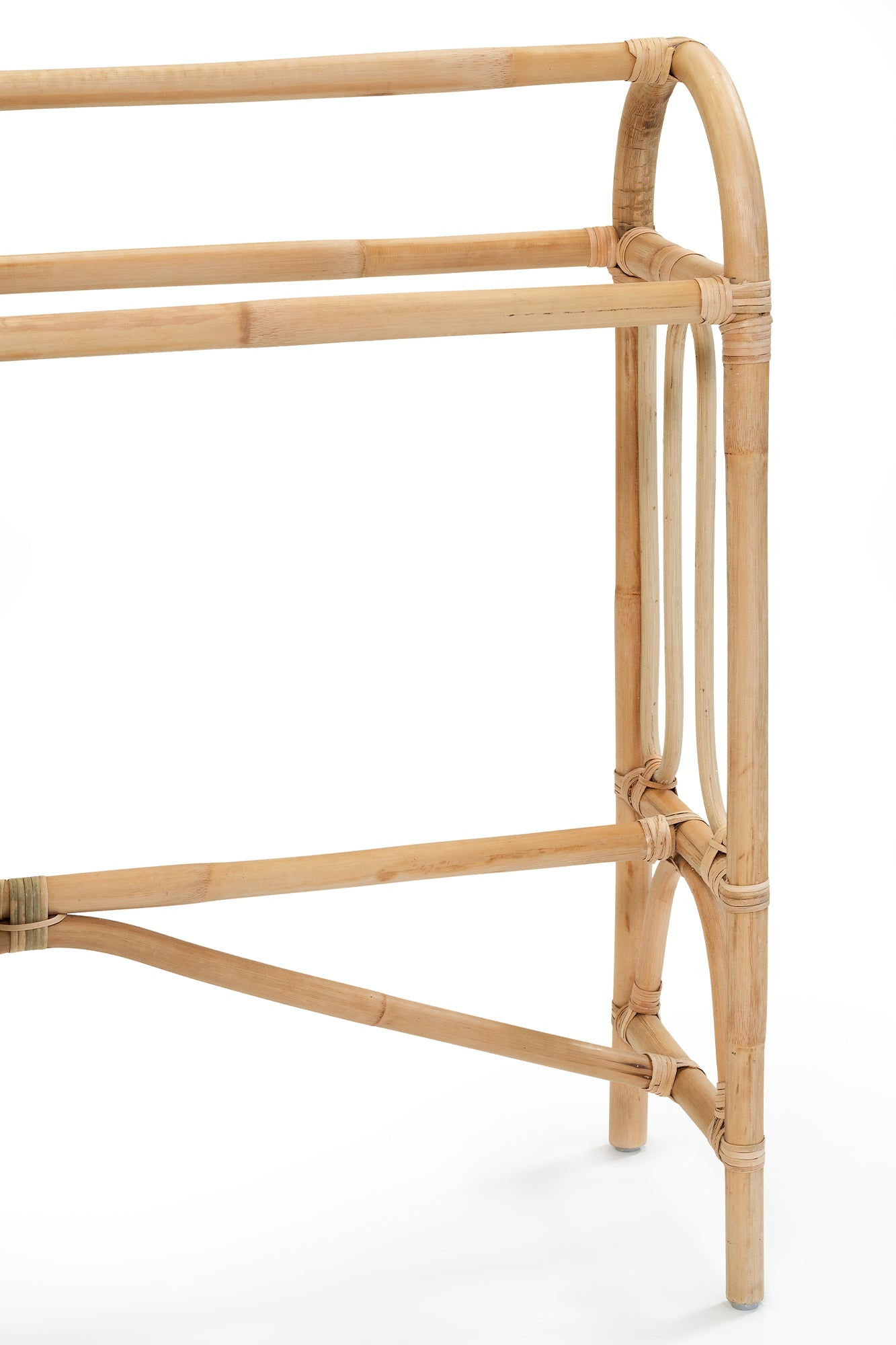 Cane Towel Rack - Natural