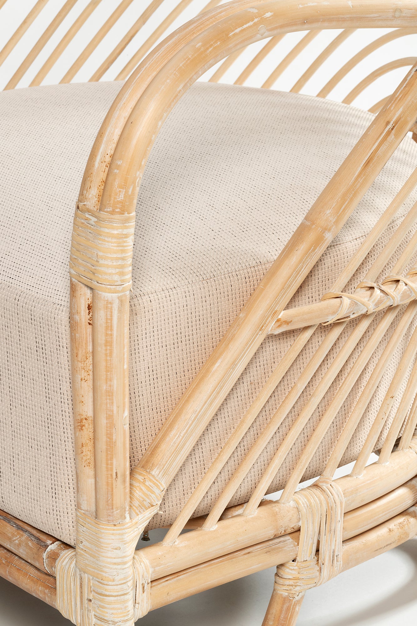 Martini Chair - White Wash/Bahama Sand