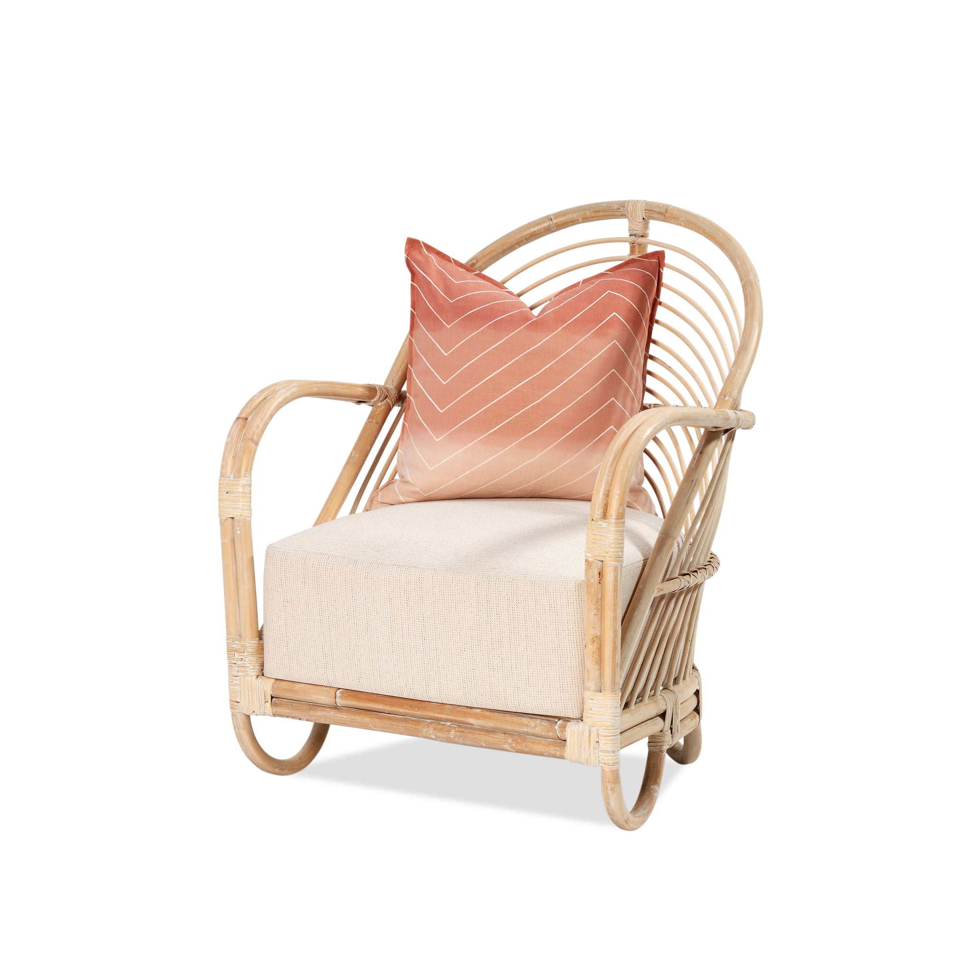 Martini Chair - White Wash/Bahama Sand
