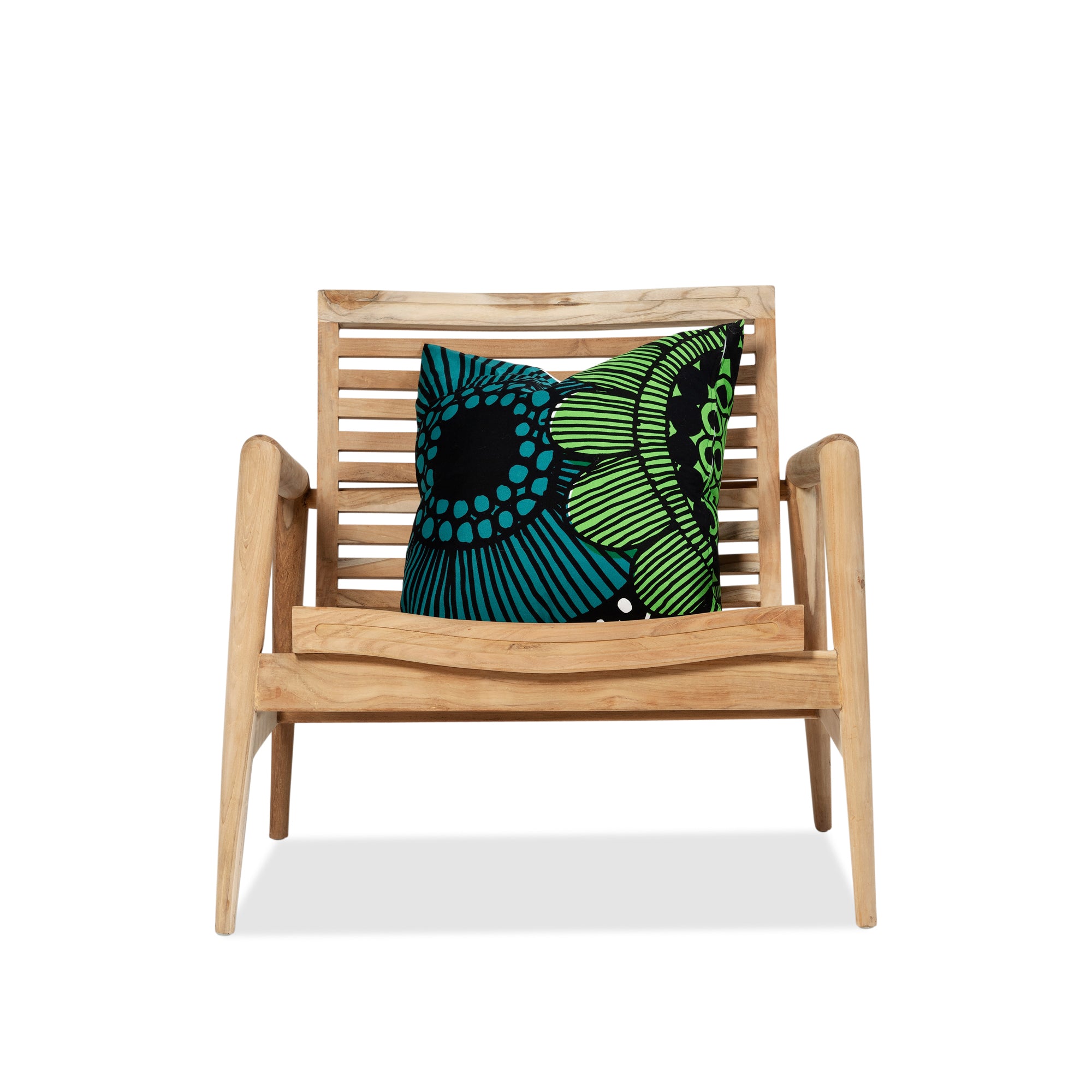 Teak Metro Chair - Raw