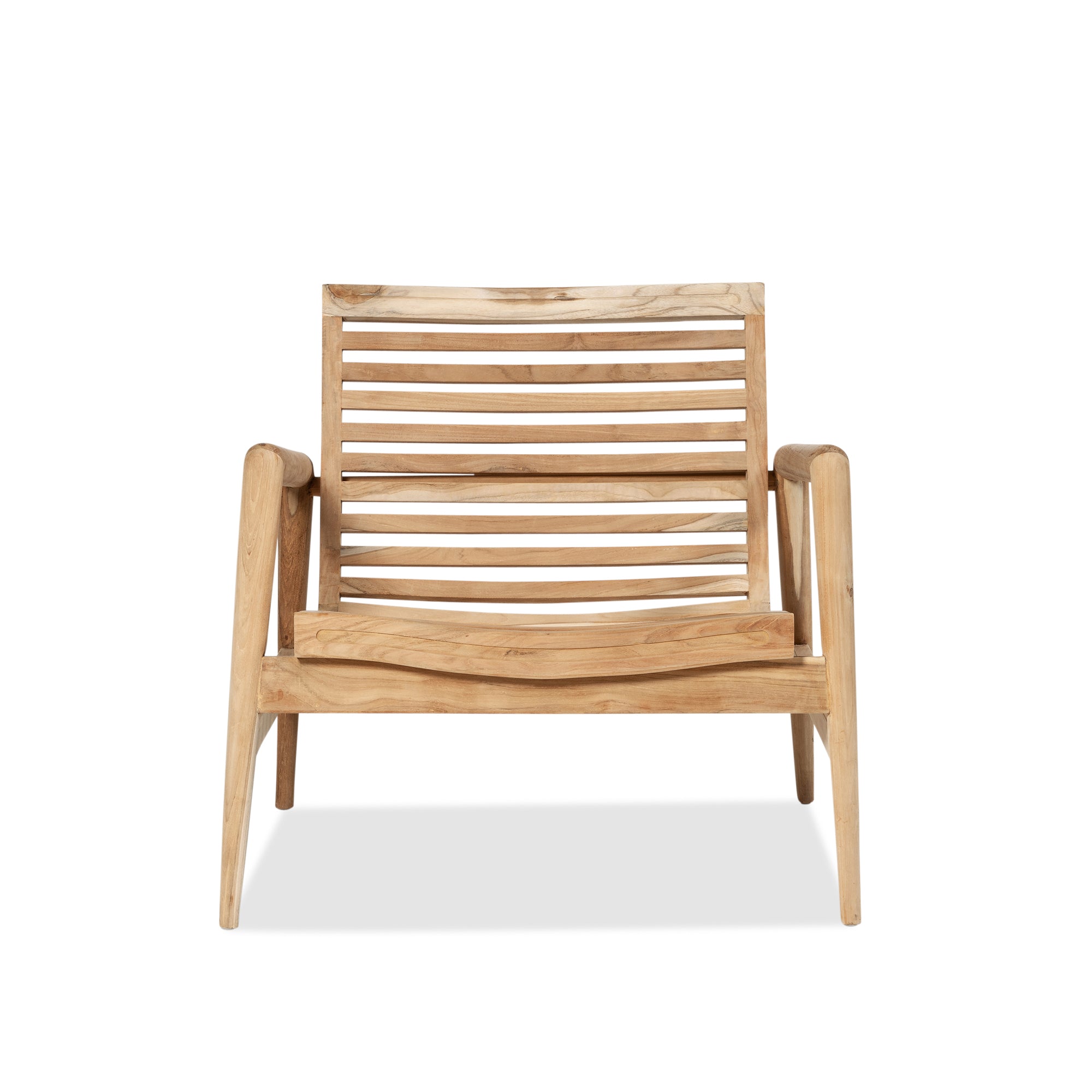 Teak Metro Chair - Raw