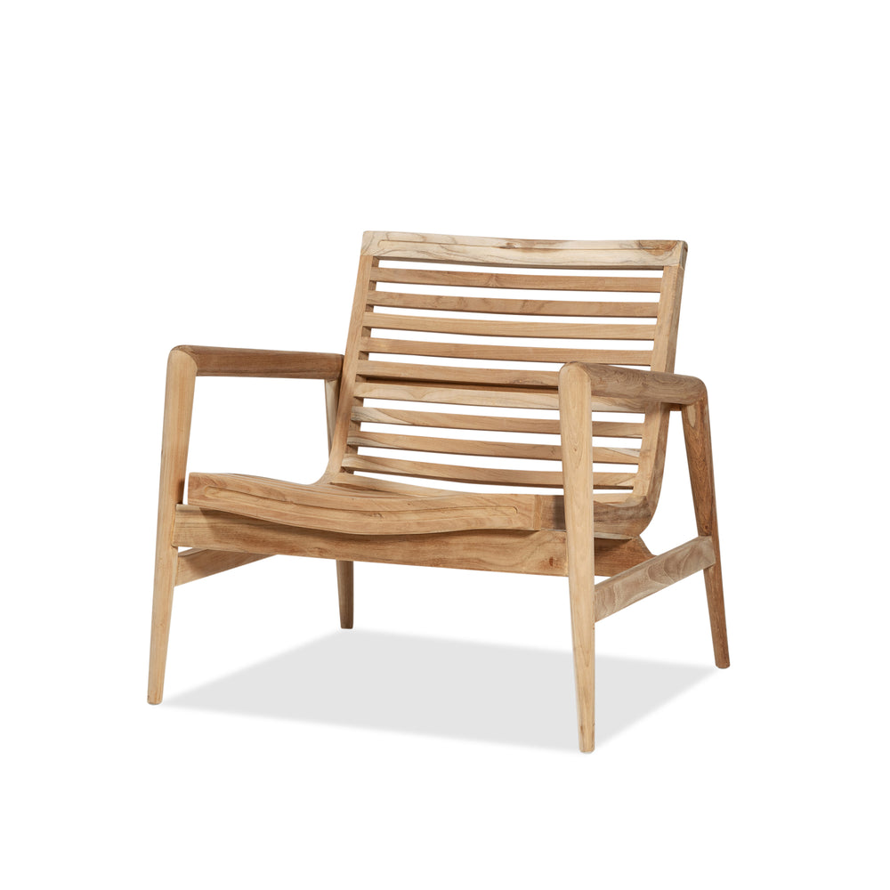 Teak Metro Chair - Raw