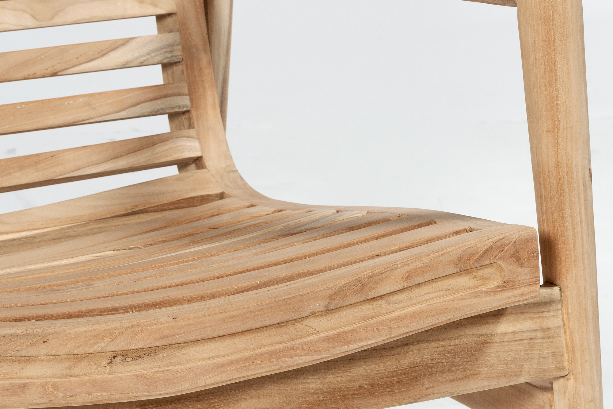 Teak Metro Chair - Raw