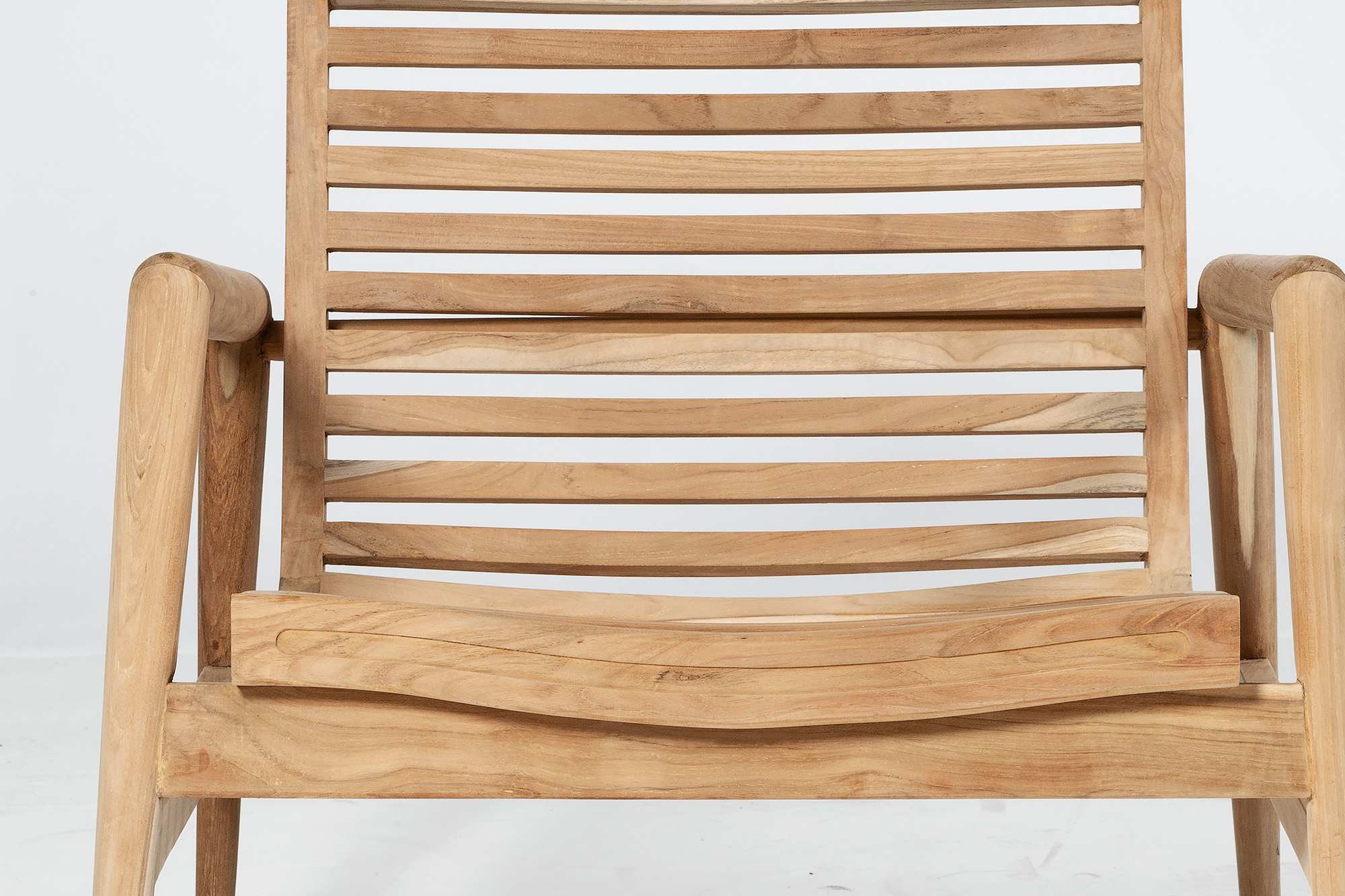 Teak Metro Chair - Raw