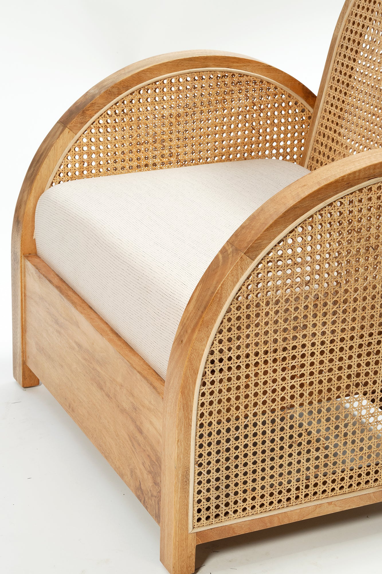 Pia Rattan Chair - Natural Sealed/Bahama Sand