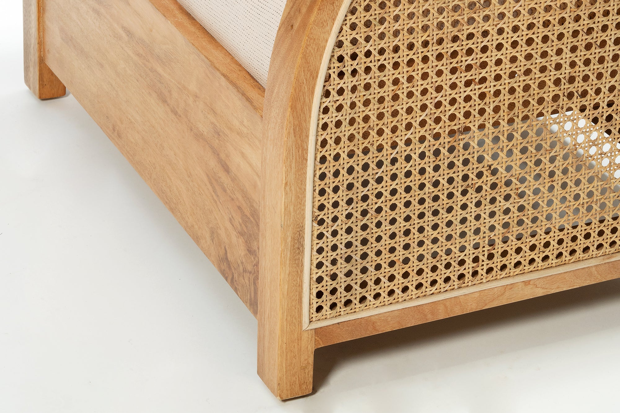 Pia Rattan Chair - Natural Sealed/Bahama Sand