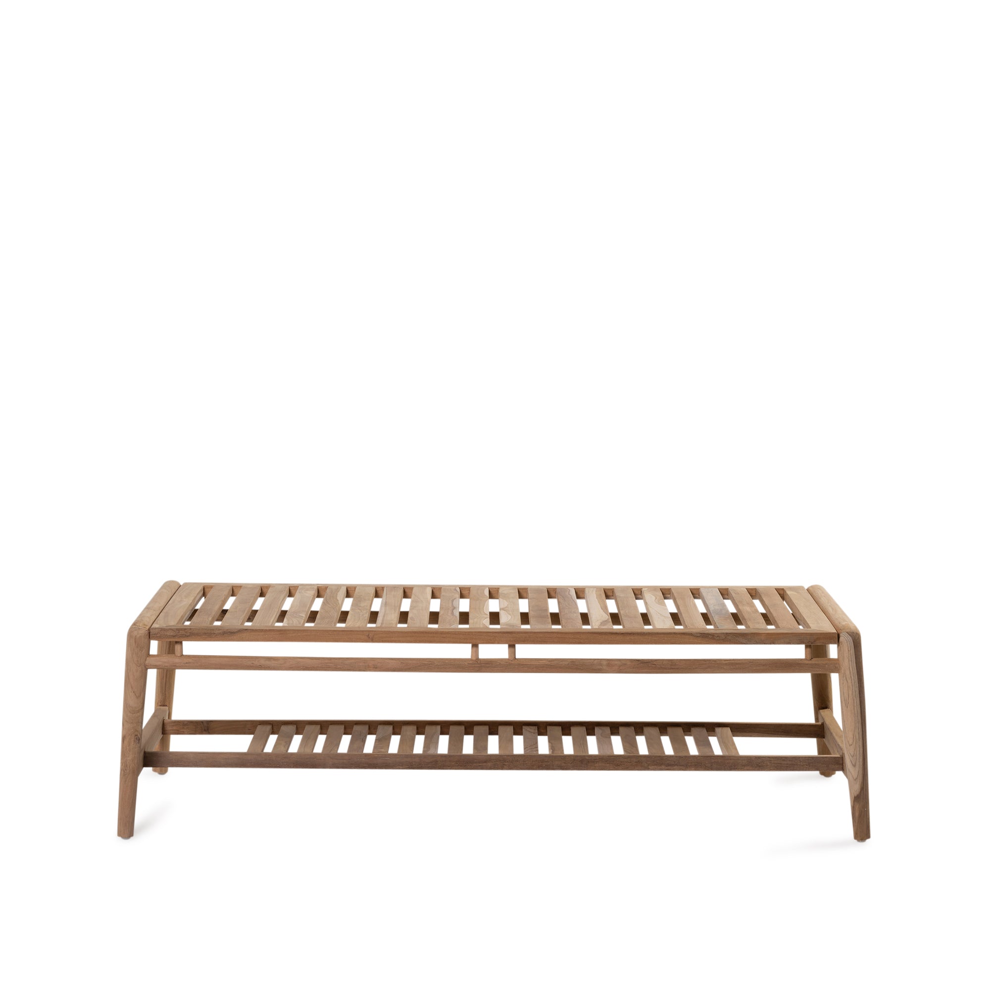 Teak Metro Coffee Table - Raw