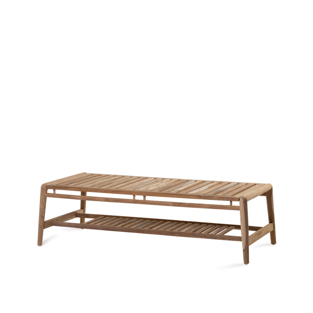 Teak Metro Coffee Table - Raw