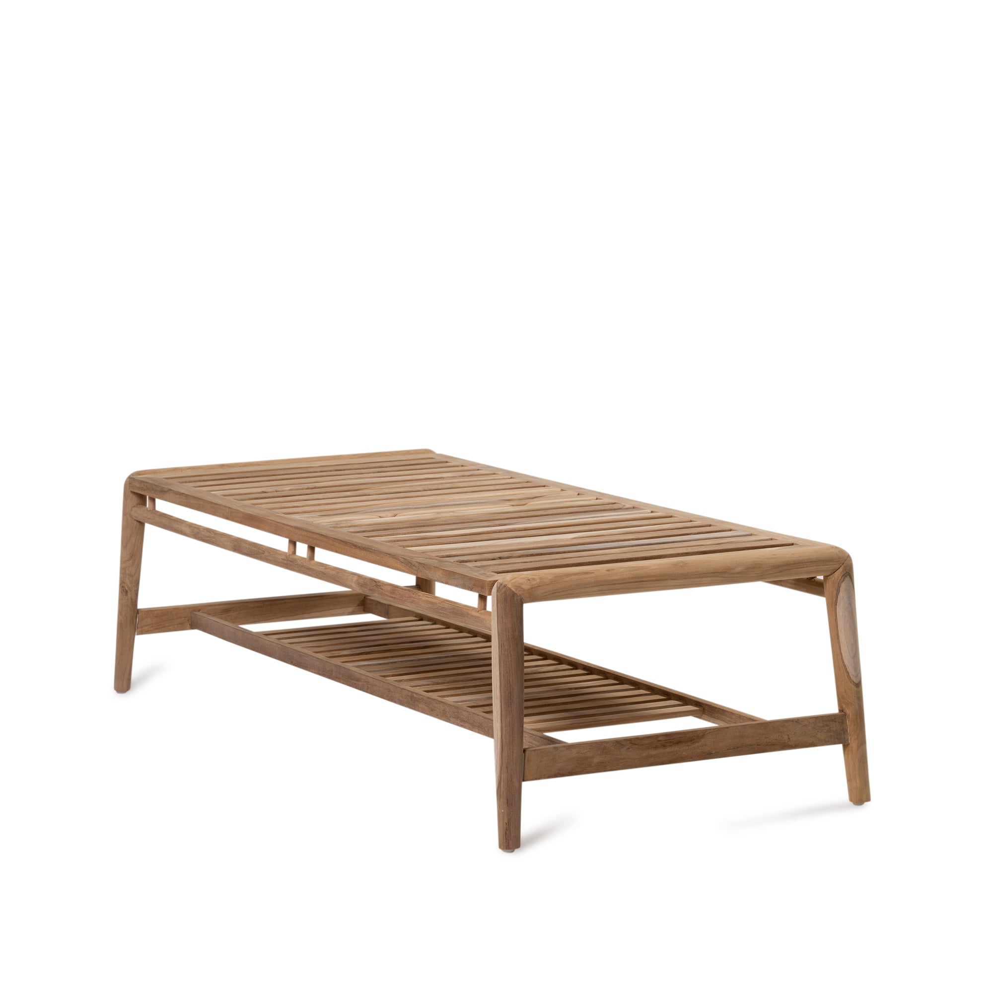 Teak Metro Coffee Table - Raw