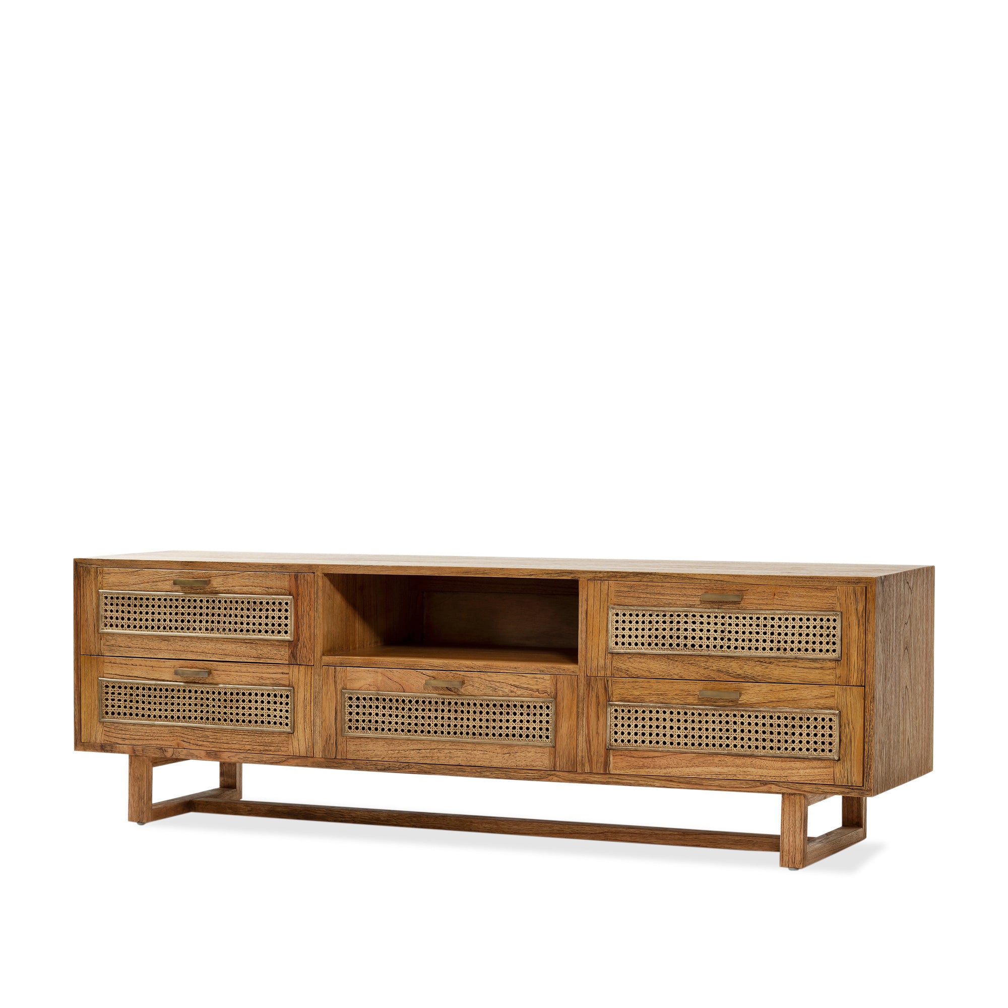 Fitzgerald Entertainment Unit 2x3 - Antique Mindi