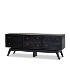 Sari Mini Entertainment Unit 2x3 - Black