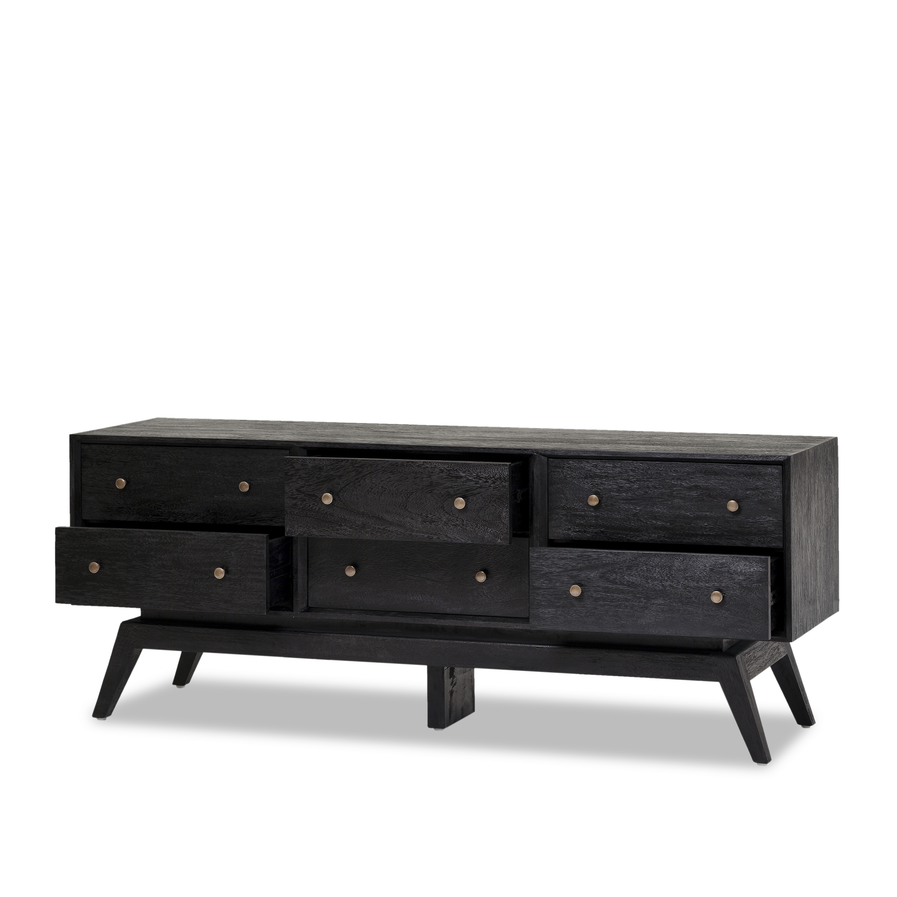 Sari Mini Entertainment Unit 2x3 - Black