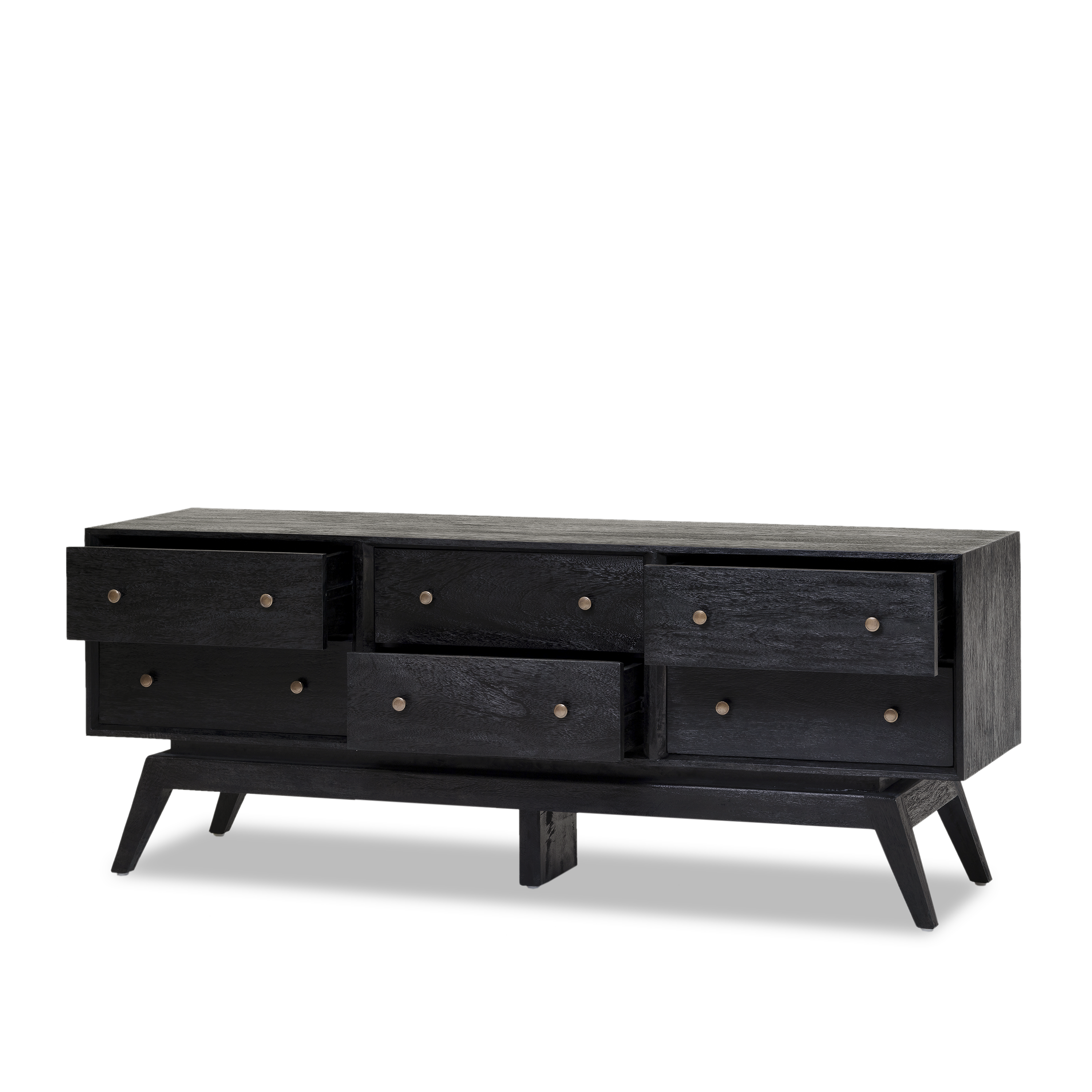 Sari Mini Entertainment Unit 2x3 - Black