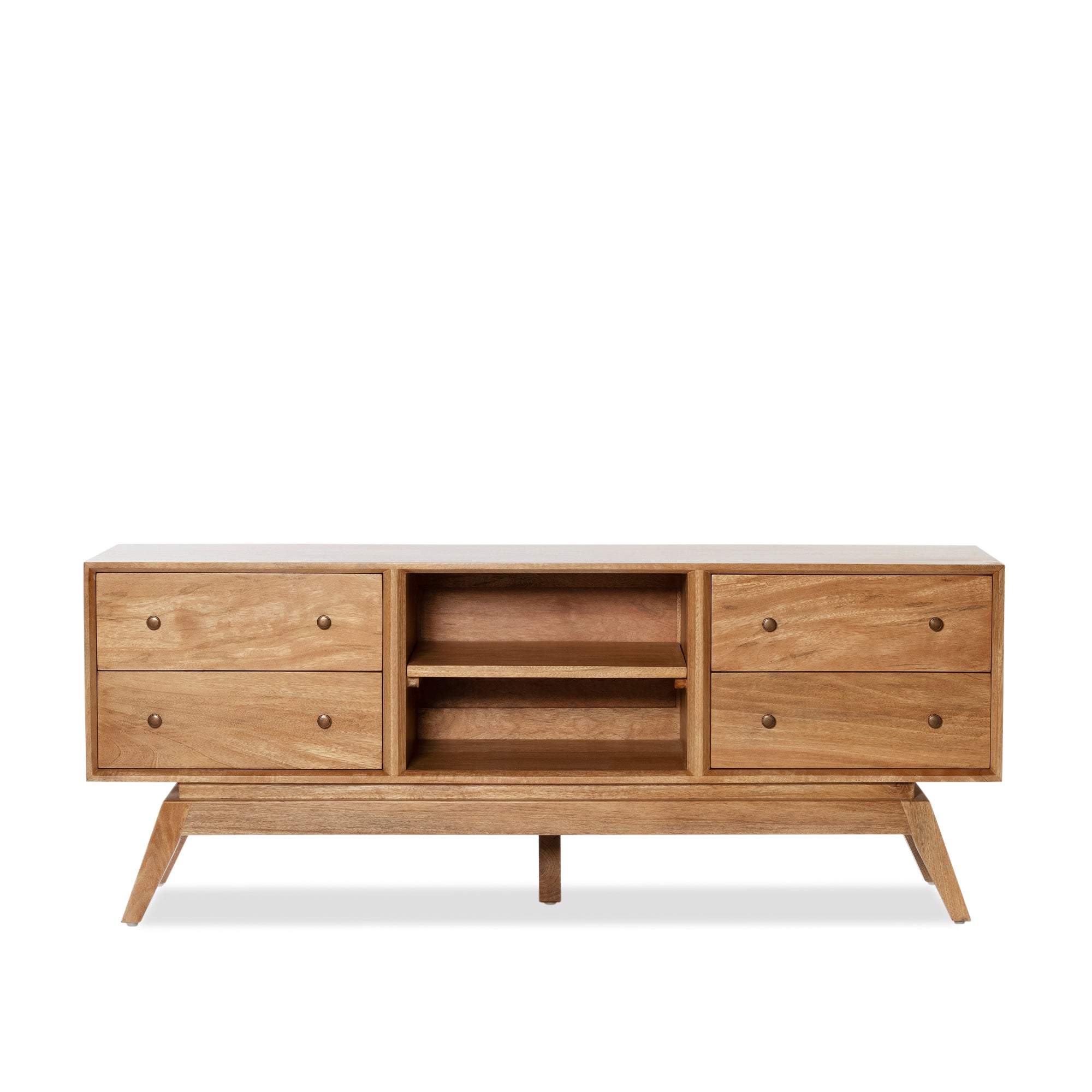 Sari Mini Entertainment Unit 2x3 - Natural Sealed