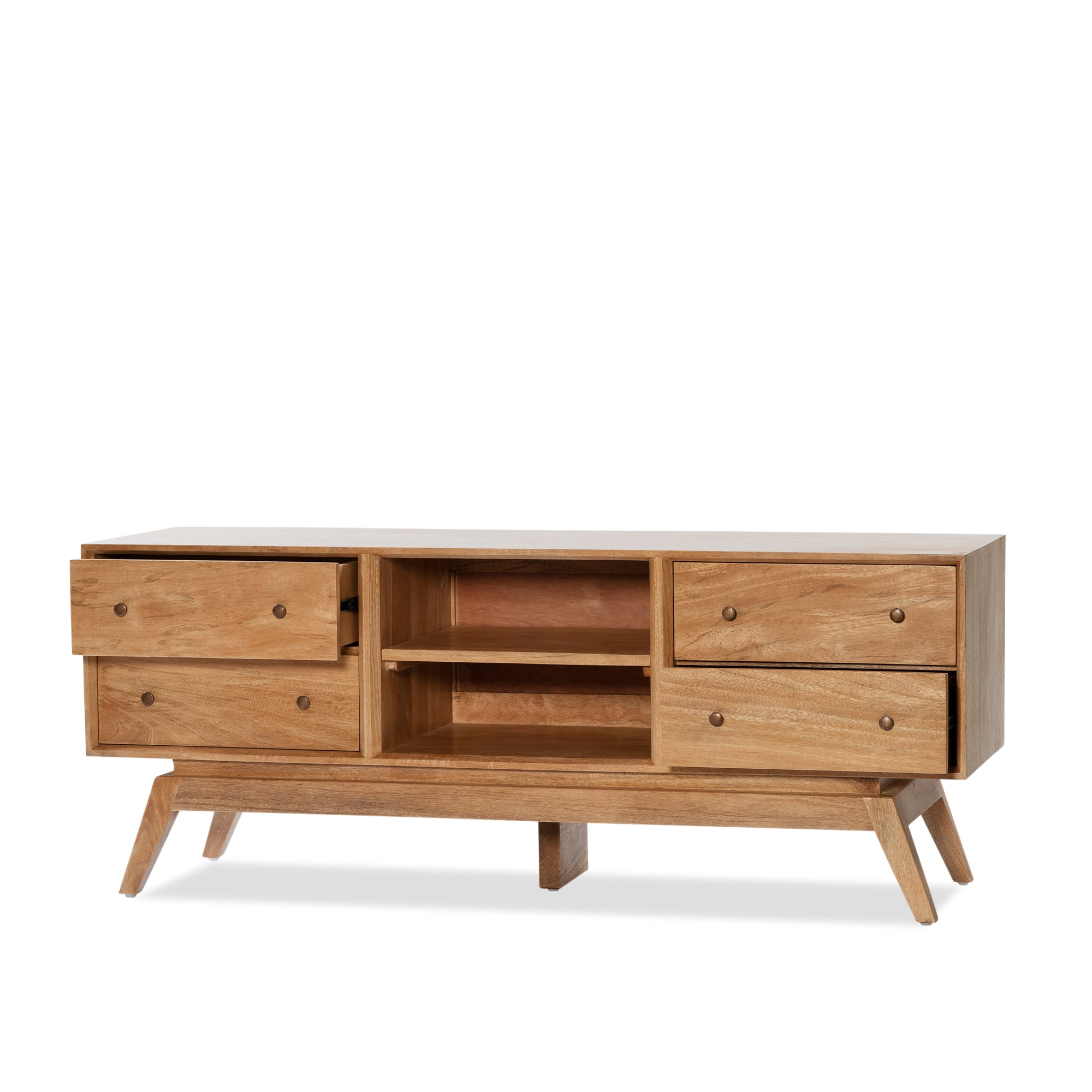Sari Mini Entertainment Unit 2x3 - Natural Sealed