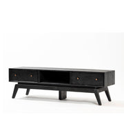Sari Mini Entertainment Unit 1x3 - Black