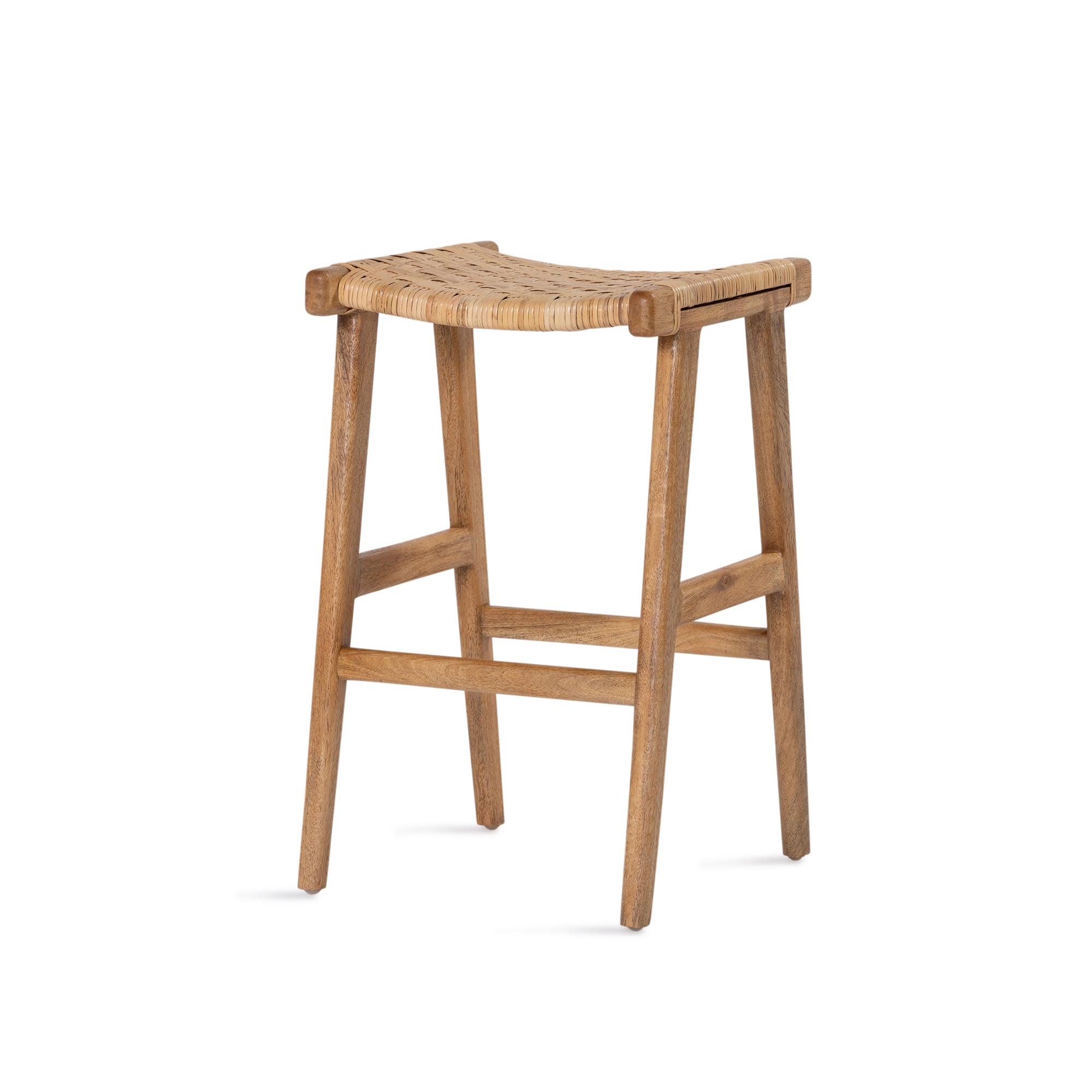 Casa Stool - Rustic Matte/Rattan