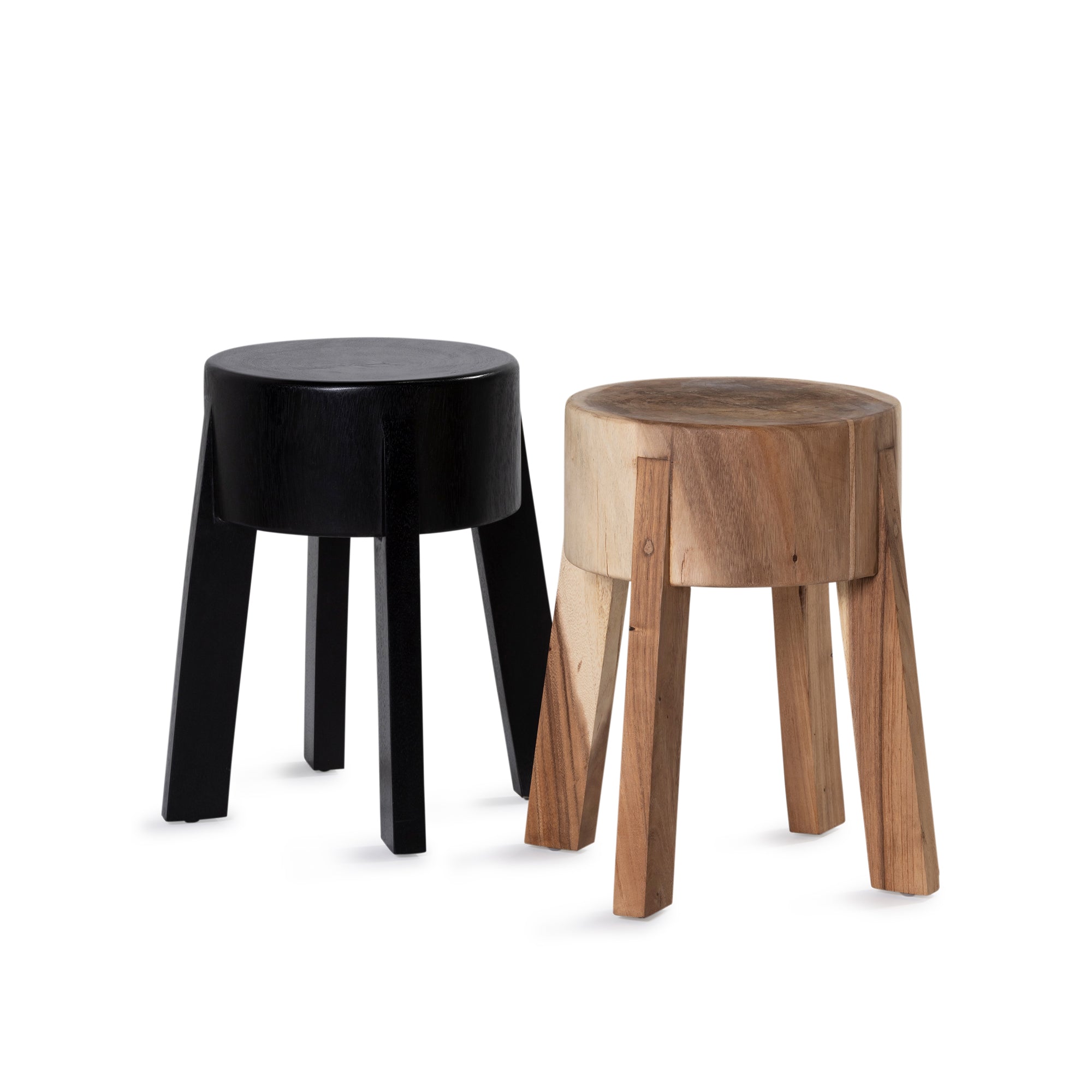 Meh Stool 4 Legs - Raw