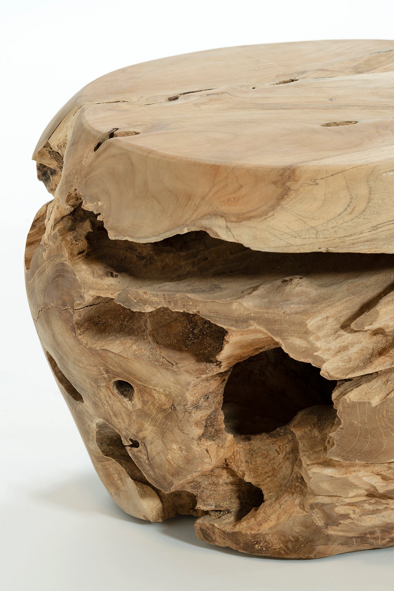 Teak Ball - Raw