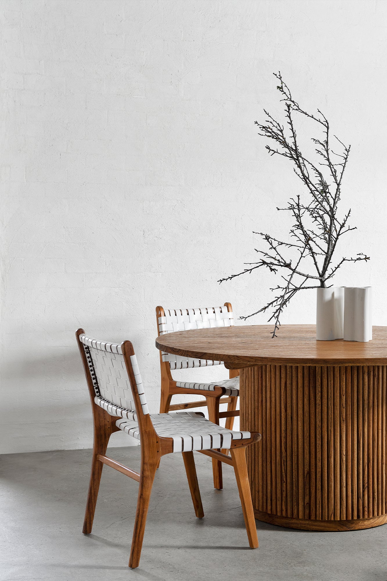 Newport Dining Table - Antique Mindi